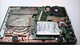 Averatec TS-401 노트북 분해(Laptop disassembly)