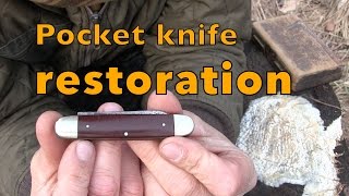 Vintage pocket knife restoration !