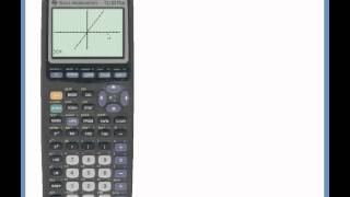 Calculating Values for X and Y by Graphing | TI-83 Plus and TI-84 Plus Graphing Calculators