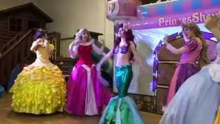 PrincesShow: Paquete Reina - Ariel - Campanita - Bella - Cenicienta - Aurora - Blanca Nieves