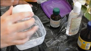 Холодный фарфор без варки из доступных ингредиентов  Cold porcelain without cooking from the availab