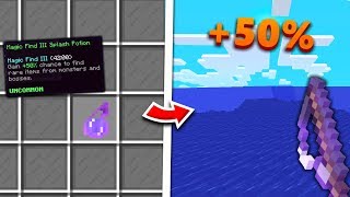Does the *NEW* Magic Find potion affect fishing? - Hypixel Skyblock