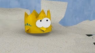Бумажки - Веселый учитель - мультфильм для детей - поделки своими руками