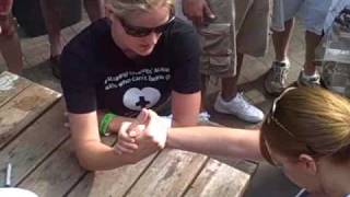 Girls Arm Wrestling