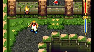The Story of Thor (RUS) SEGA Прохождение / Walkthrough part 1