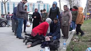 Yaşlı adamı hayata döndürdü
