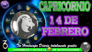 horóscopo CAPRICORNIO del día jueves 14 de febrero ♑