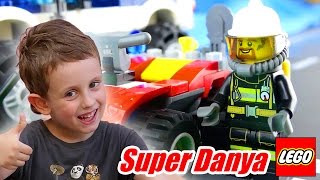 Лего сити мультик "Пожар на болотах"  (Пожарный квадроцикл) 60105. LEGO City Fire
