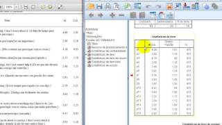 Aula - Alpha de Cronbach SPSS escala ansiedade