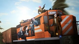 [Payday 2] Death Wish - Transport: Train Heist (Solo Stealth) [Silent Saw]