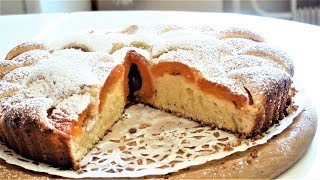 Пирог с абрикосами или абрикосовый пирог. Как приготовить абрикосовый пирог. A feast with apricots.