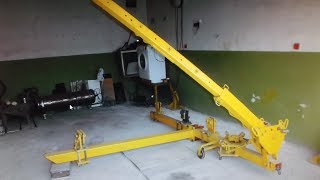 Стенд для правки кузова  BS 600 mini . BODY REPAIR.Часть 4.