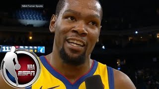 Kevin Durant on being drafted by LeBron for All-Stars: 'Finally somebody picked me No. 1' | ESPN