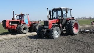 T150K és Mtz-1025 Simitózás