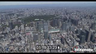 6K RAW東京空撮素材 Tokyo aerial Footage 6K