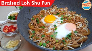 Braised Lou Shu Fun (Braised Rice Pin Noodles)