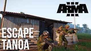Arma 3 - Three Cadets Try - CO10 Escape Tanoa
