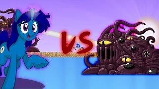 Starbound - Pony vs Super Shoggoth