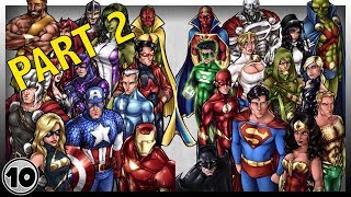 Top 10 Best Superheroes - Part 2