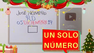 NÚMEROS EXTRAS FUERTES PARA HOY 5 DE DICIEMBRE DE 2019,PARA TODAS LAS LOTERÍAS,JOSÉ NÚMERO R.D