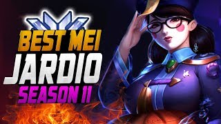 Unstoppable Mei - JARDIO! Rank #1 Mei (Overbuff)  [ OVERWATCH SEASON 11 TOP 500 ]