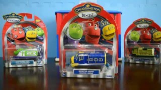 Распаковка игрушек  веселые паровозики из Чагингтона  Unpacking toys chuggington from Chuggington