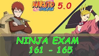 Naruto Online 5.0: Ninja Exam 161 - 165 | Wind Main (Breeze Dancer)