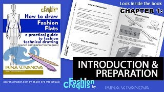 How to draw fashion flats. Chapter 1. getting started fashion technical drawing