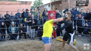 Брутальные нокауты уличных боев без правил. Стрелка 2 в Москве.