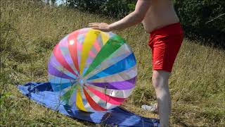 bounce pop beach balloon