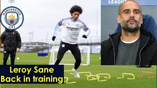 Guardiola hints Leroy Sane move out. after Leroy got BACK in Training