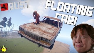 RUST | Floating CAR fun! Feat. Shadowfrax