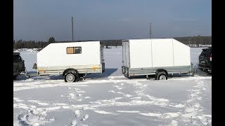 Прицеп для перевозки мототехники своими руками, для рыбалки, отдыха, путешествий...