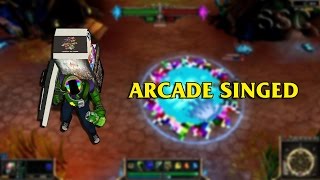 Arcade Singed LoL Custom Skin ShowCase