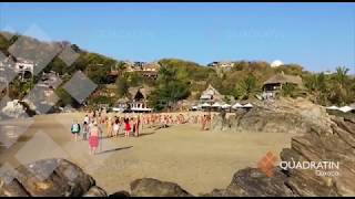 Reúne a más de 5 mil participantes festival nudista Zipolite 2019