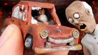 МАШИНА ГРЕННИ ИЗ ПЛАСТИЛИНА! ФИГУРКА МАШИНЫ GRANNY!