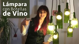 Lamparas con Botellas Vino :: Chuladas Creativas :: Wine DIY