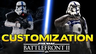 BATTLEFRONT 2 PLAYER CUSTOMIZATION!! - EA BATTLEFRONT 2