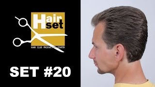 HAIR SET # 20 (креативное окрашивание, мужская стрижка, Axiom Scissors - GB, RU)
