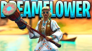 New Fortnite DreamFlower Skin Gameplay..