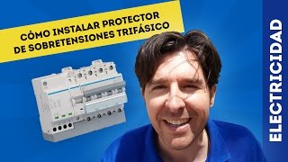 ELECTRICISTA INSTALA PROTECTOR SOBRETENSIONES TRIFÁSICO - EXPLICACIÓN CUADRO ELÉCTRICO