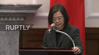 Taiwan: US lawmakers visit Pres Tsai as China-Taiwan relations remain tense