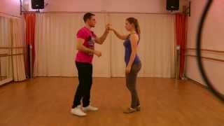 Zouk Germany. Beginners. 14.01.15. Bumerangue reverse and little steps.