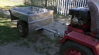 Прицеп для мотоблока своими руками (к минитрактору)