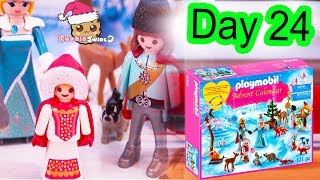 Playmobil Holiday Christmas Advent Calendar Day 24 Cookie Swirl C Toy Surprise Video