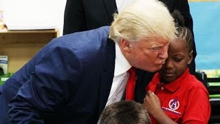 Trump Visits Classroom, Tells Kids To 'Make a Lot of Money, But Don't Run For Politics'