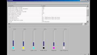 WIC reset utility - get printer service information