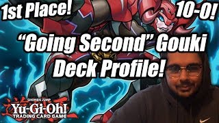 Yu-Gi-Oh! Undefeated 1st Place "Going Second" Gouki Deck Profile! ft. Karan Gill!