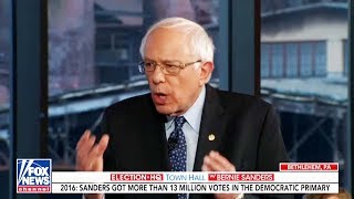 Bernie DESTROYS Fox News Town Hall with Facts & Logic