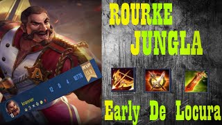 Arena of Valo(AOV) Gameplay/ Rourke Jungla El Dios del Early